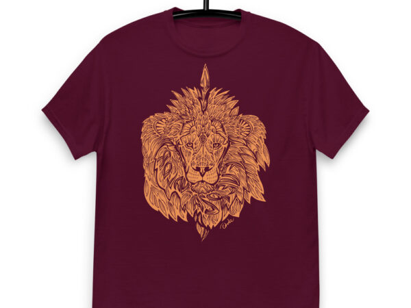 León, playera marrón manga corta hombre G - Image 3
