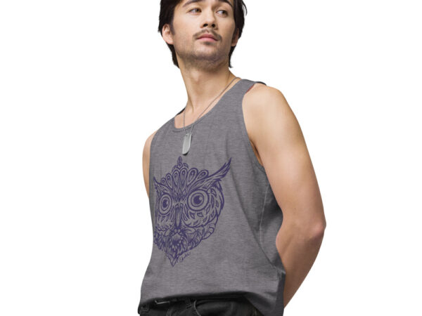 Búho, playera sin mangas hombre - Image 7