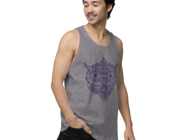 Búho, playera sin mangas hombre - Image 6
