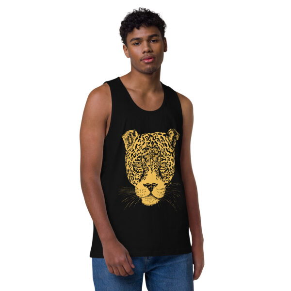 Jaguar, playera sin mangas hombre