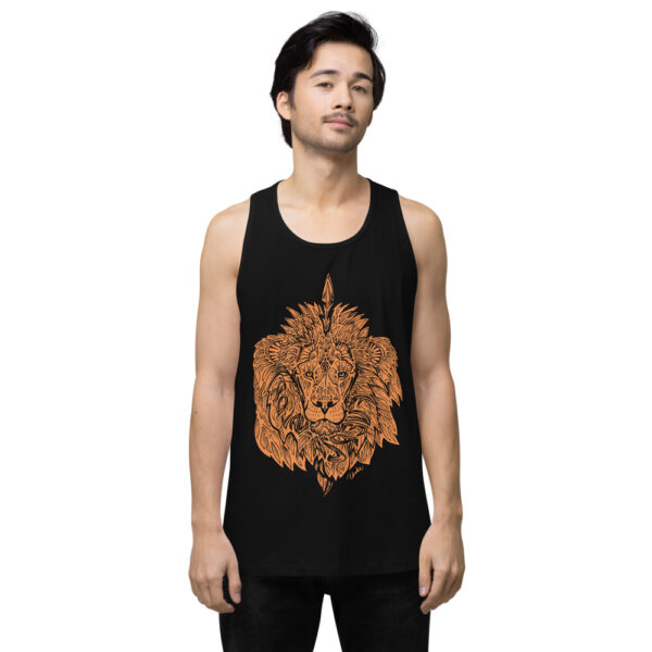 León, playera sin mangas hombre