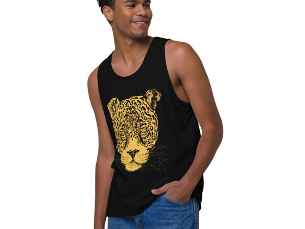 Jaguar, playera sin mangas hombre - Image 6