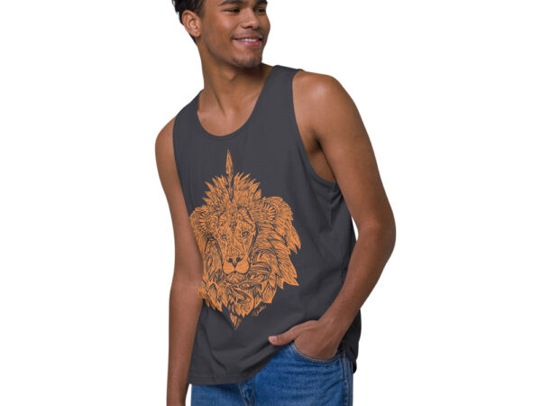 León, playera sin mangas hombre - Image 9