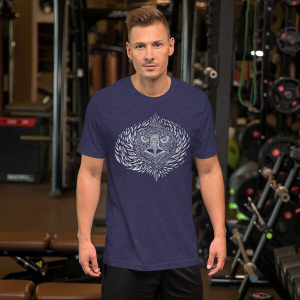 Águila, playera jaspe manga corta hombre