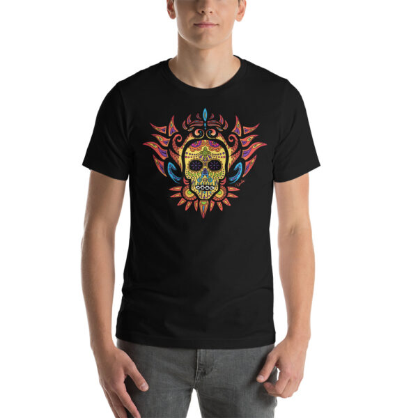 Calavera Orate, playera hombre (unisex)
