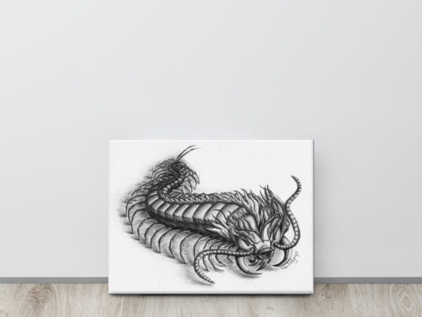 La bestia. Lienzo 16 x 12 in.