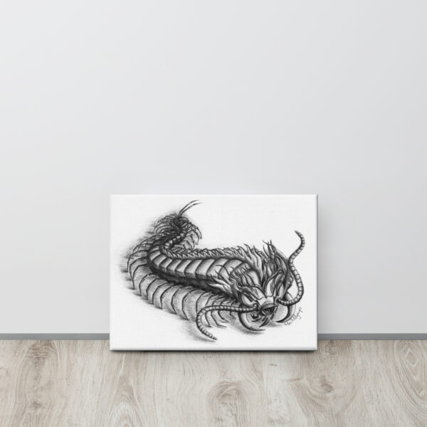 La bestia. Lienzo 16 x 12 in.