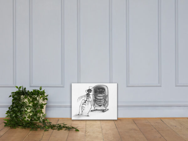Anorexia. Lienzo 16 x 20 in. - Image 2