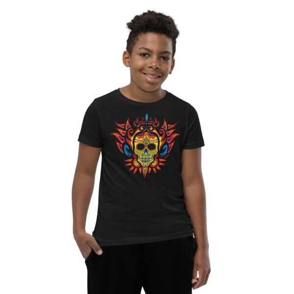 Calavera Orate, playera juvenil